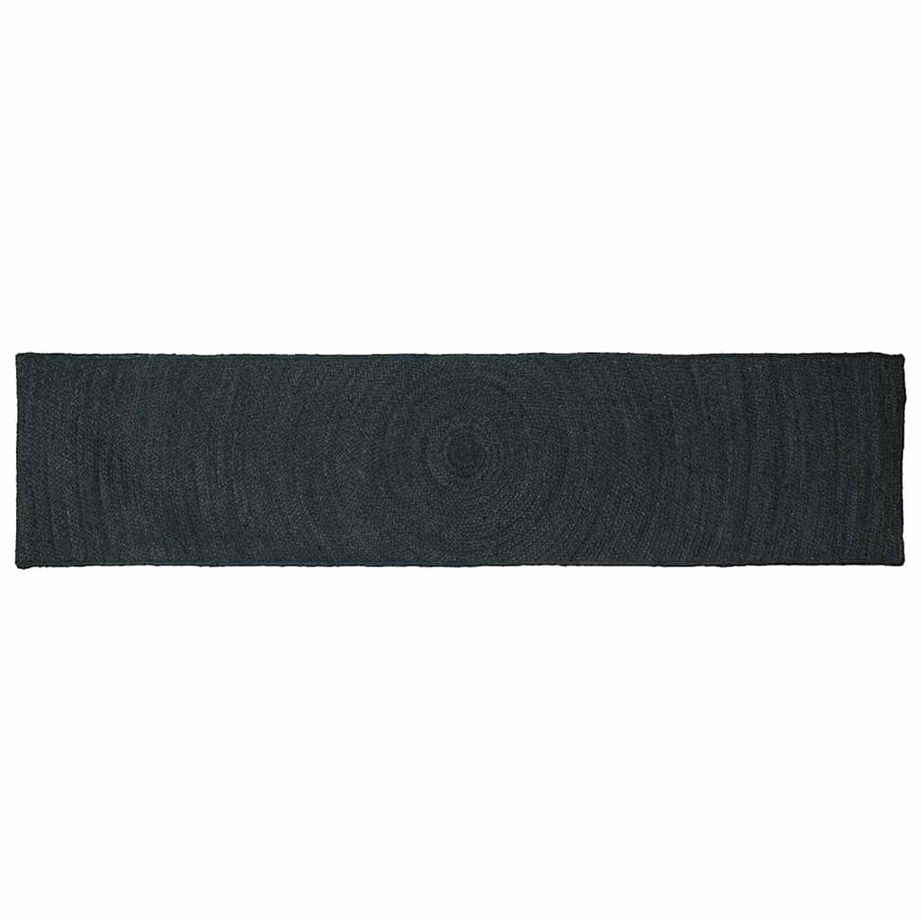 Vidaxl vloerkleden rechthoekig donkergrijs 60 x 200 cm jute