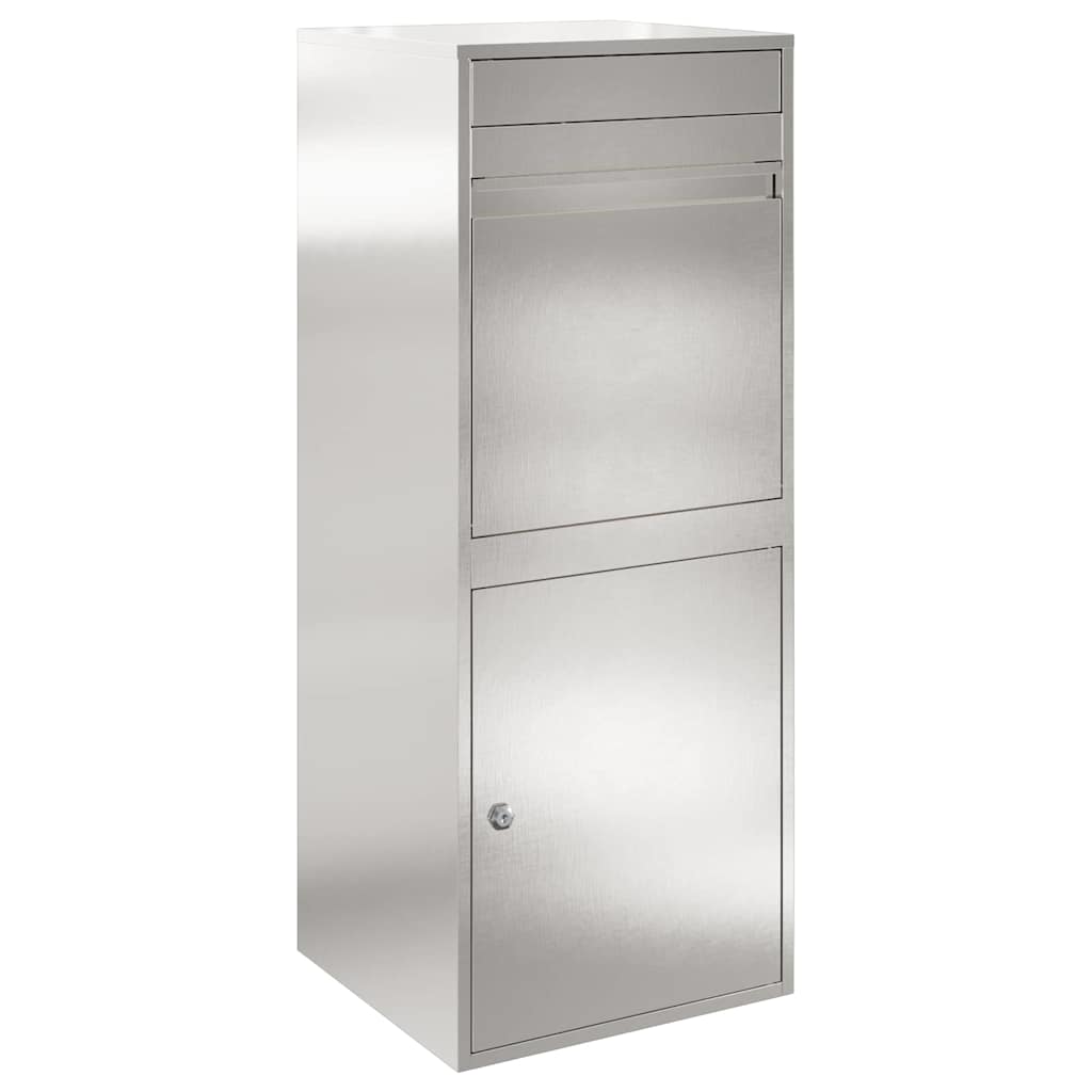 Vidaxl pakket inwerp box zilver 47,5 x 38 x 59 cm roestvrij staal