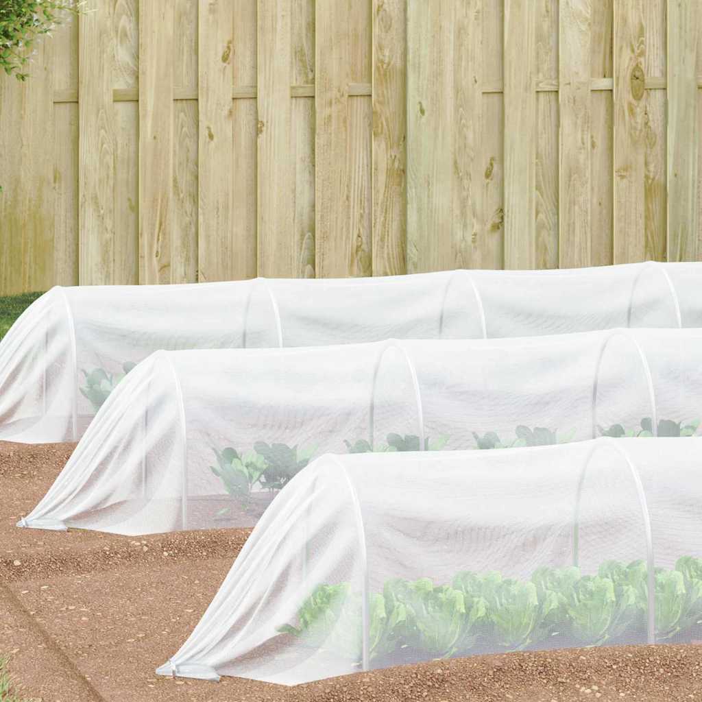 Vidaxl insecten net wit 2 x 10 m polyetheen