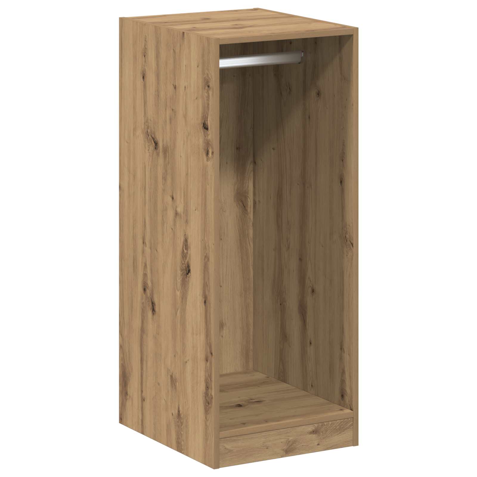 Vidaxl kledingkast artisanaal eiken 41 x 48 x 102 cm bewerkt hout