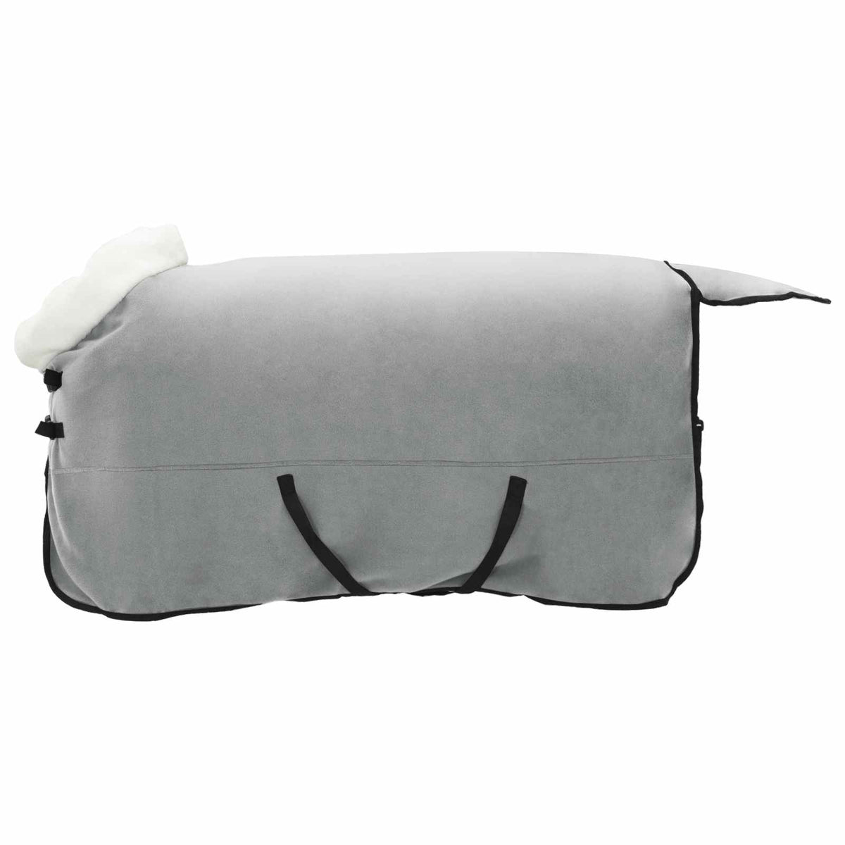 Vidaxl paardendeken volledig lichtgrijs 125 cm polar fleece