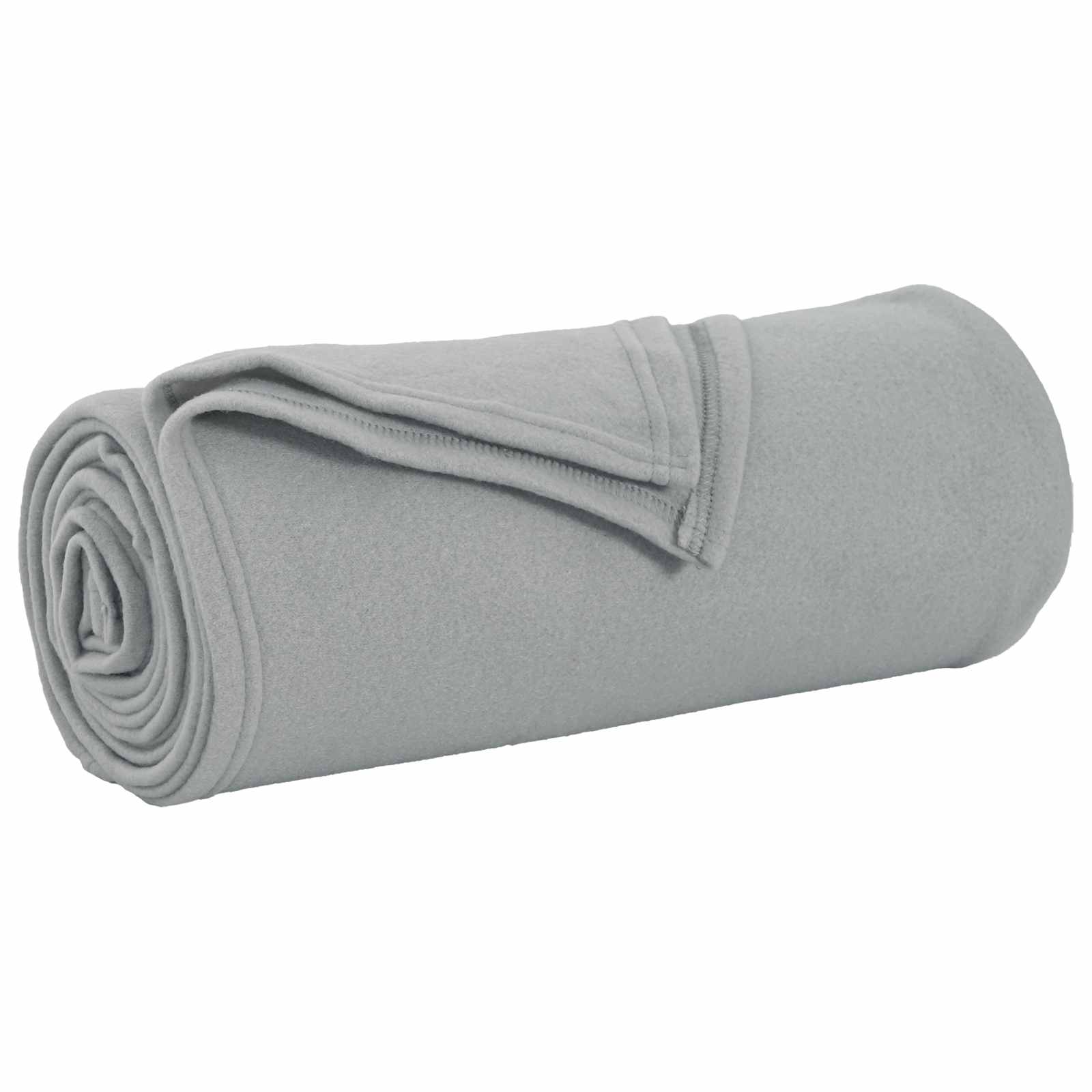 Vidaxl gooi deken grijs 270 x 240 cm fleece