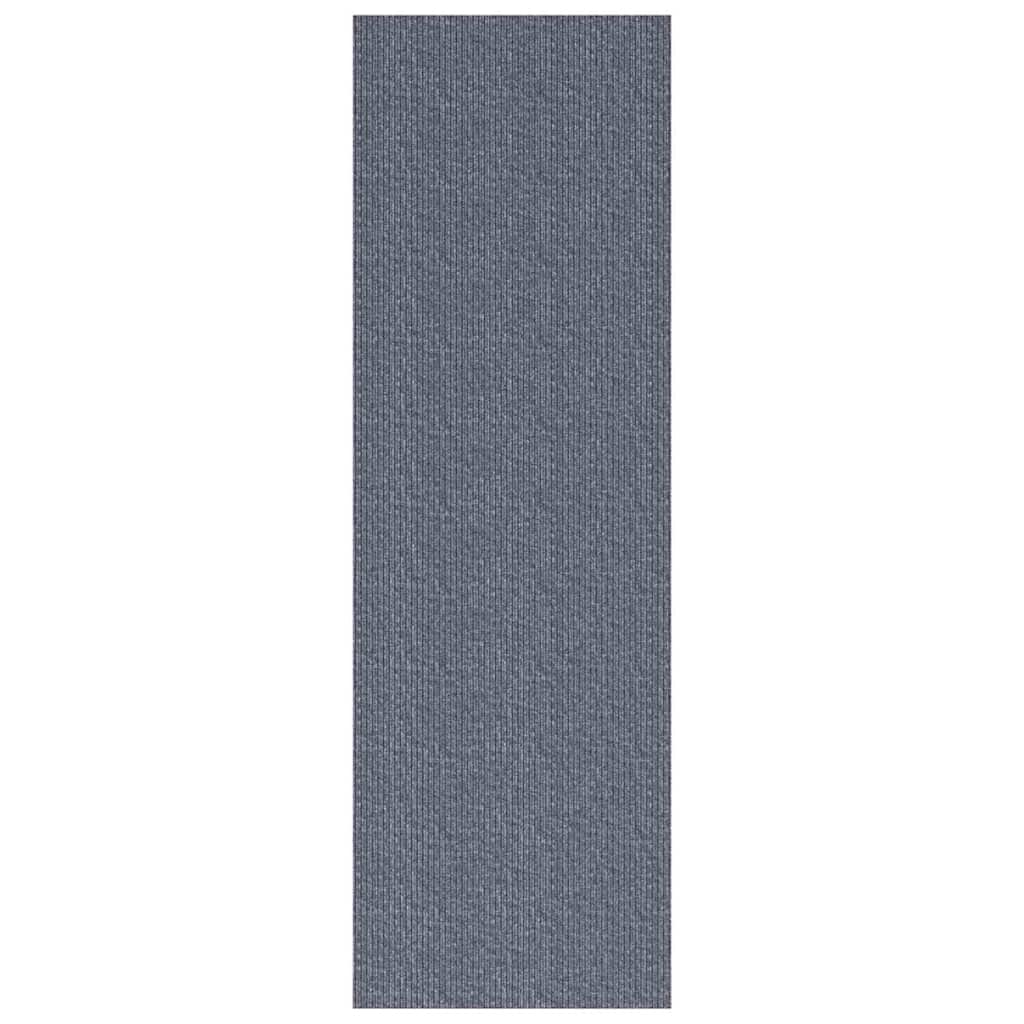 Vidaxl tapijt loper lichtgrijs 100 x 300 cm stof
