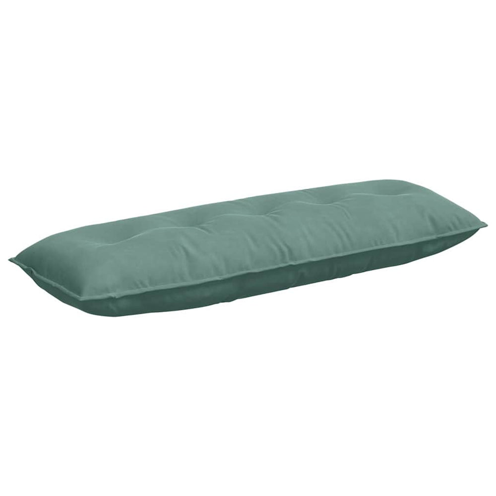 Vidaxl rugkussen zeegroen 140 x 50 cm cordstof
