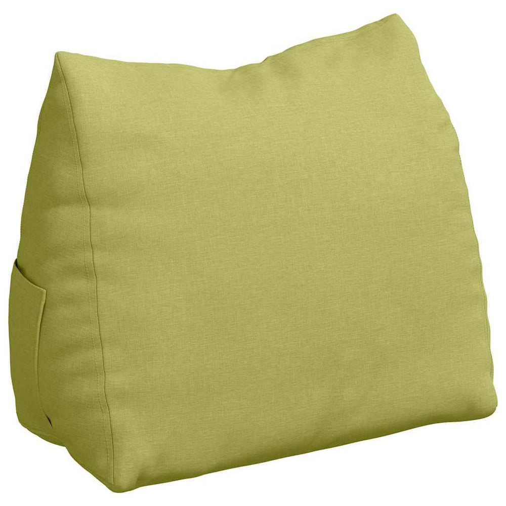 Vidaxl rugkussen lichtgroen 60 x 20 x 50 cm stof