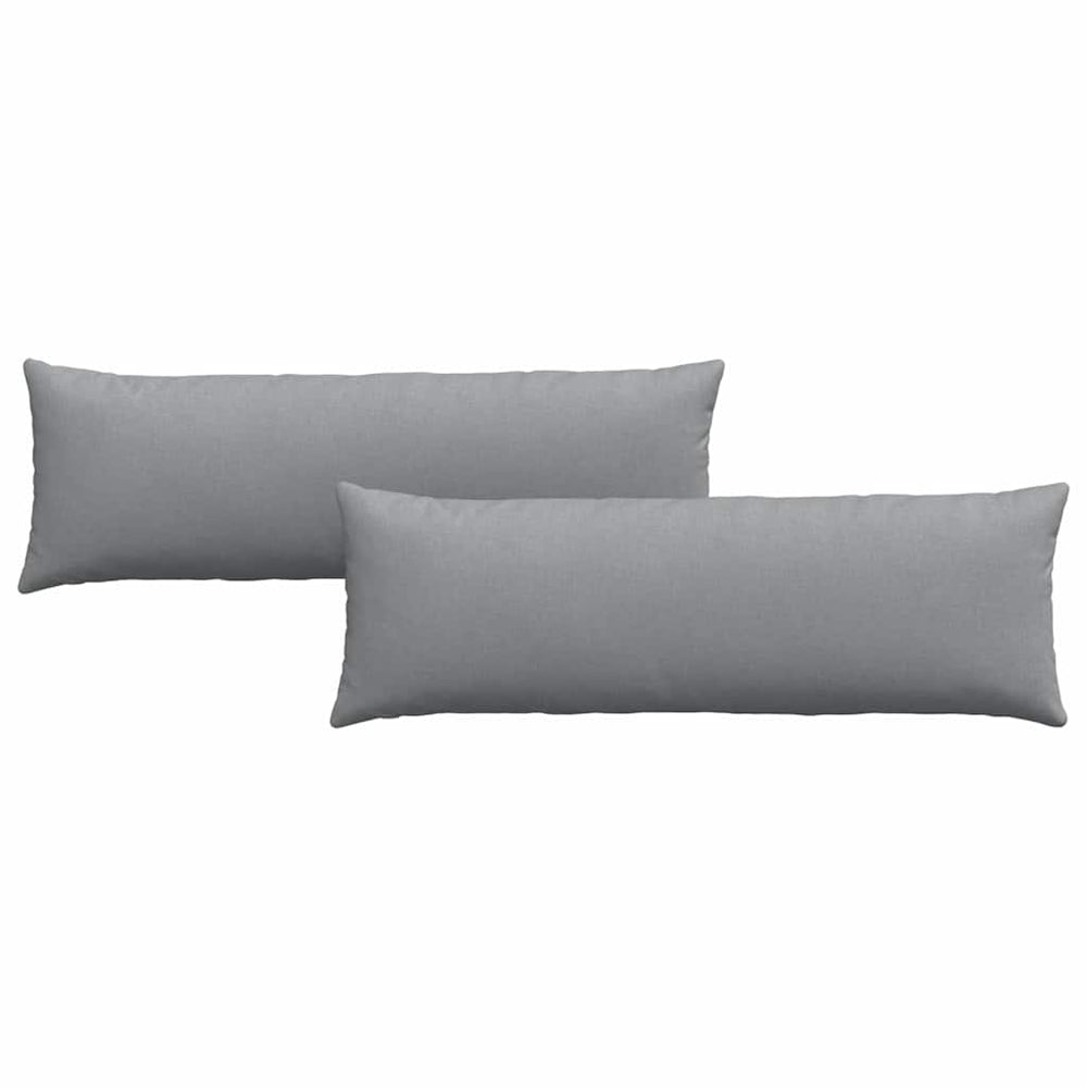 Vidaxl sofa kussens 2 pcs lichtgrijs 120 x 40 cm stof