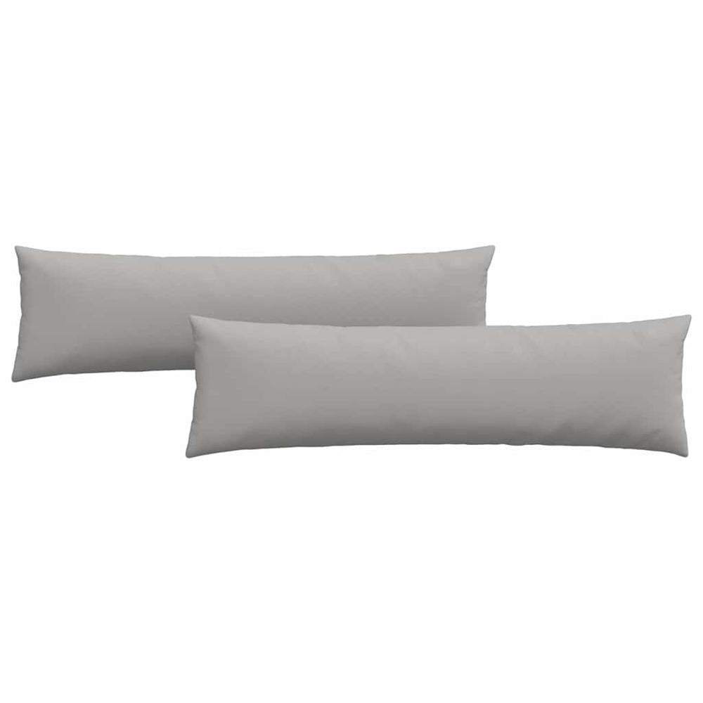 Vidaxl sofa kussens 2 pcs wolkengrijs 145 x 40 cm stof