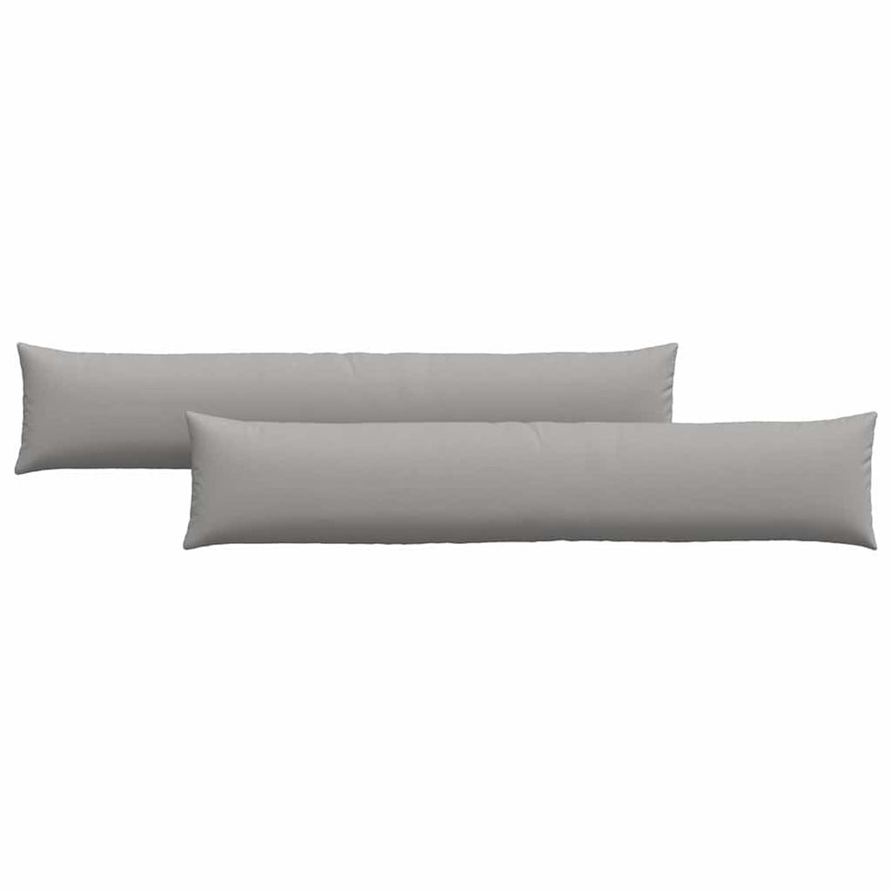 Vidaxl sofa kussens 2 pcs wolkengrijs 200 x 40 cm stof