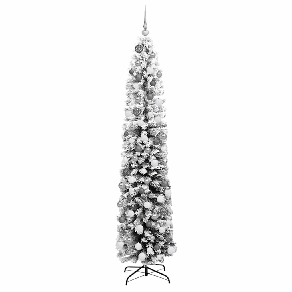 Vidaxl kunstkerstboom groen 180 cm pvc en staal en kunststof