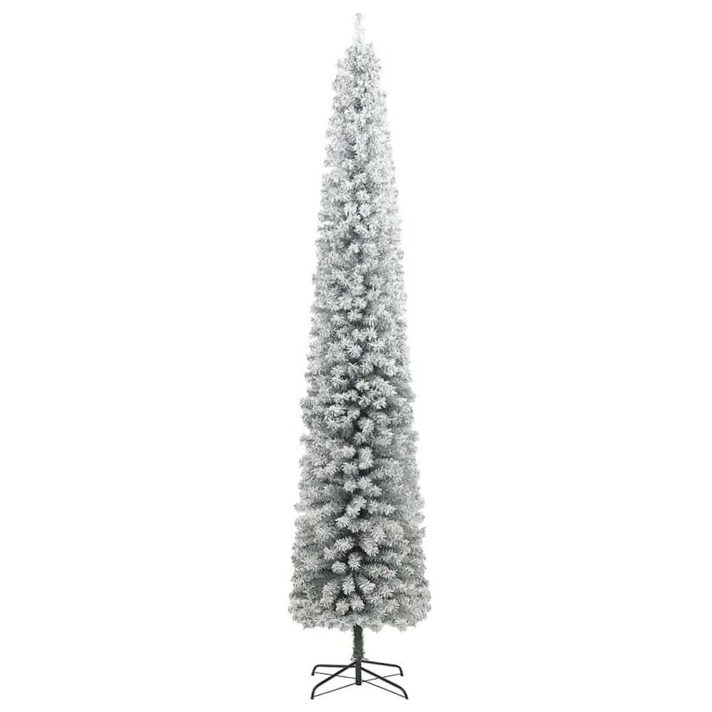 Vidaxl kunstkerstboom groen 270 cm pvc en staal en kunststof