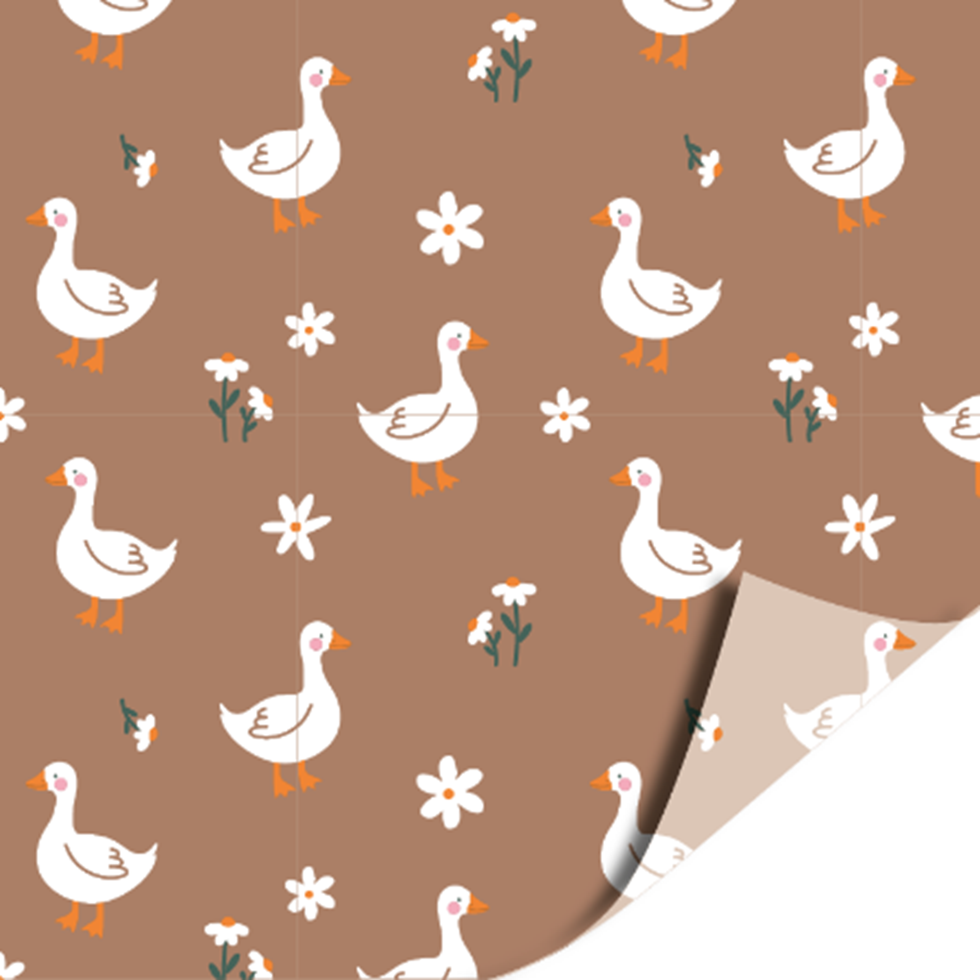 Kassaplan toonbankrol 50cm 100m - goose bruin beige
