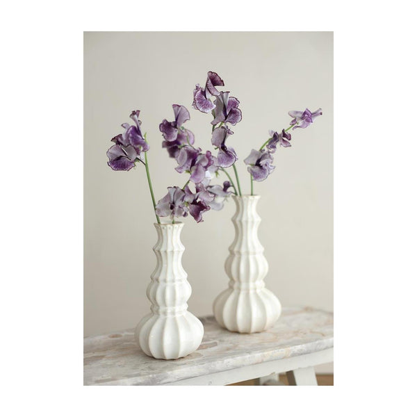 Ideas 4 seasons vaas delphi ø10,3xh20cm crã¨me zand