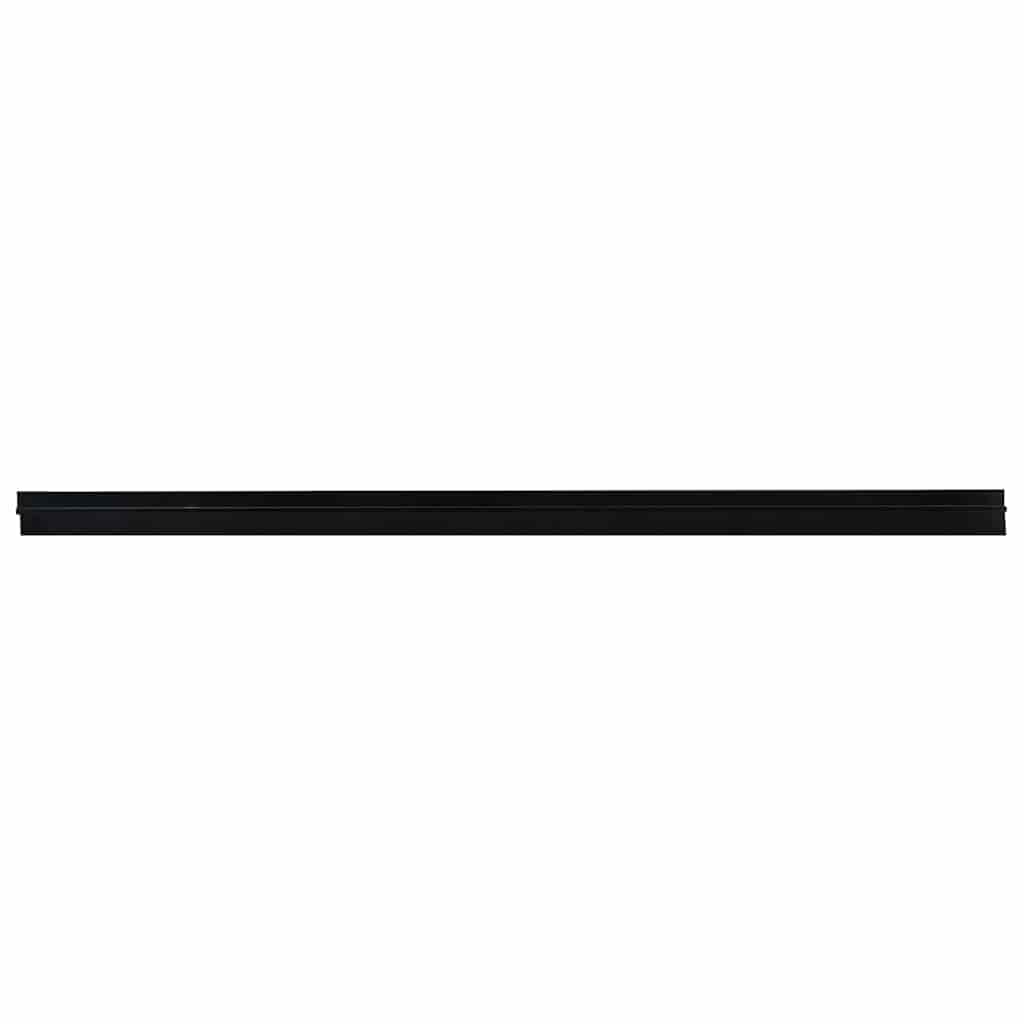 Vidaxl zelfklevende deurborstels 2 pcs zwart 100 cm aluminium legering