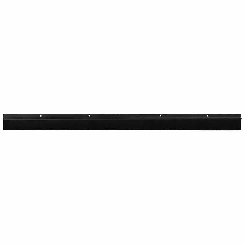 Vidaxl schroefbare deurborstelafsluitingen 2 pcs zwart 100 cm