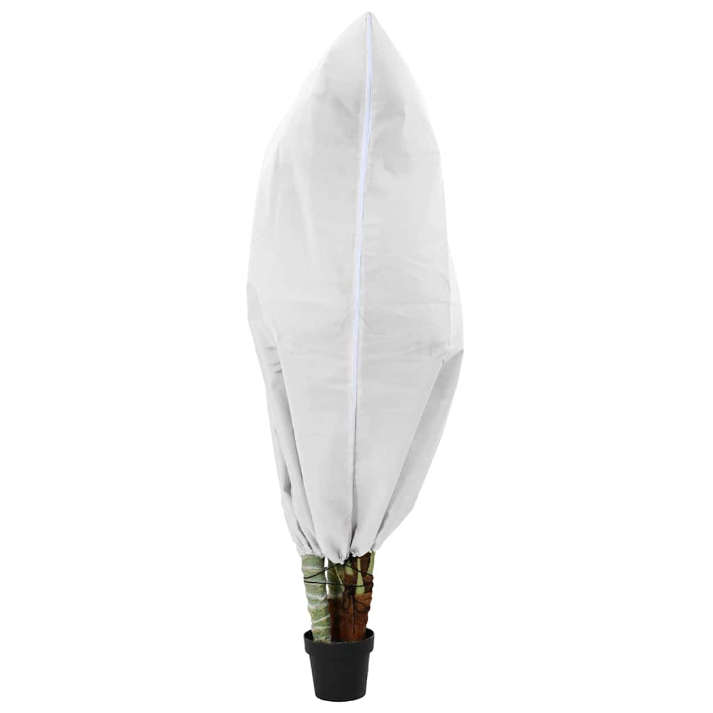 Vidaxl vorstbescherming plantenfleece covers 5 pcs wit 1,55 x 1,55 m