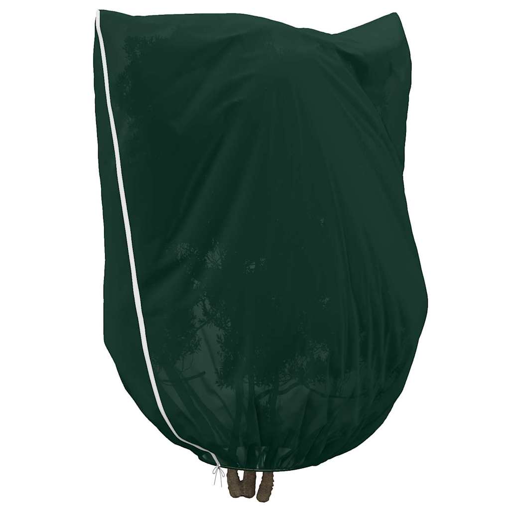 Vidaxl vorstbescherming plantenfleece covers 3 pcs groen 2,4 x 2 m