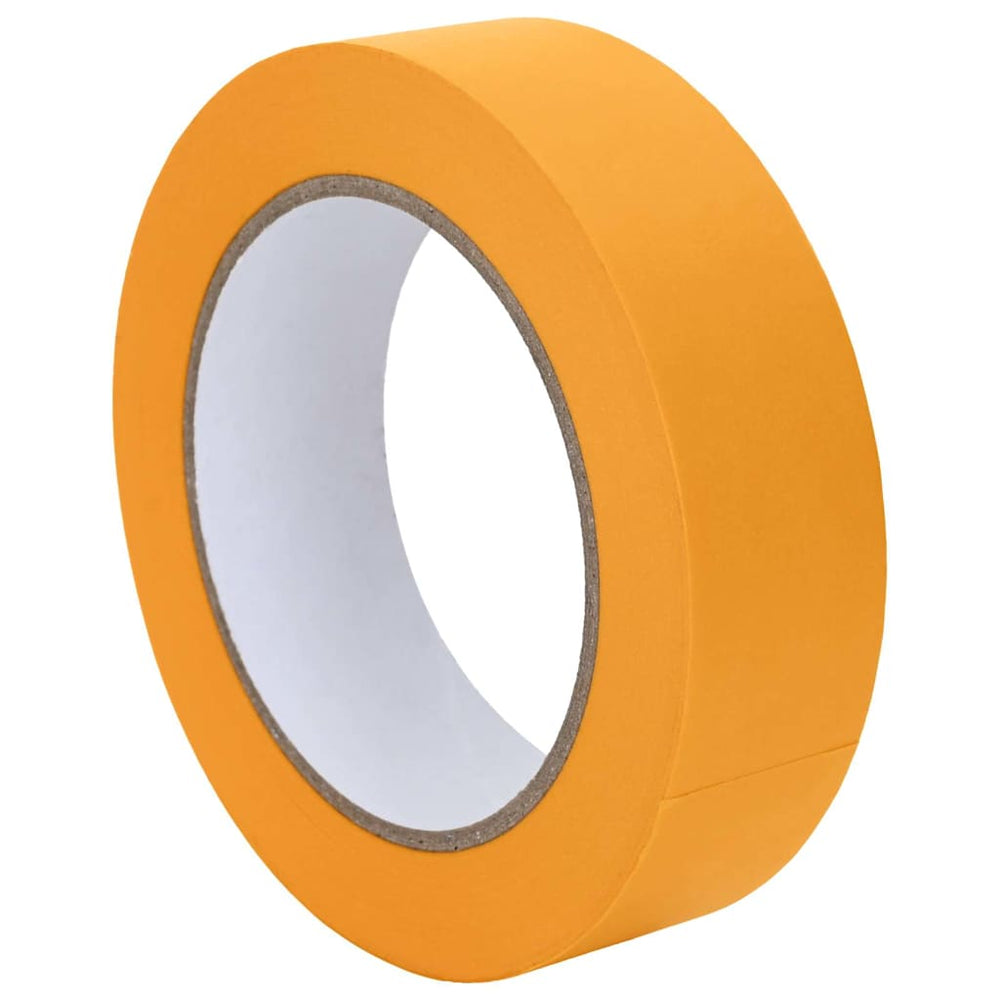 Vidaxl verf maskertapes 12 pcs geel 30mm x 50m papier