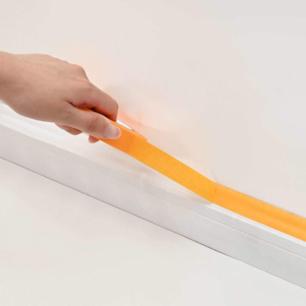 Vidaxl verf maskertapes 24 pcs geel 30mm x 50m papier