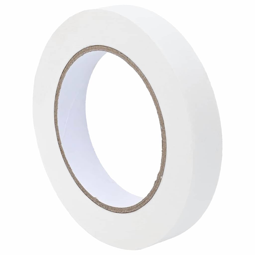 Vidaxl verf maskertapes 12 pcs wit 19mm x 50m papier