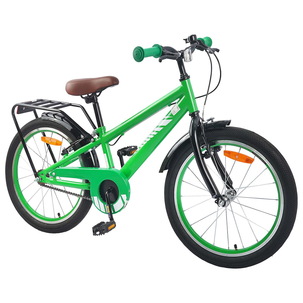 Vidaxl kinderfiets 20 inch voor 6-11 jaar oud groen