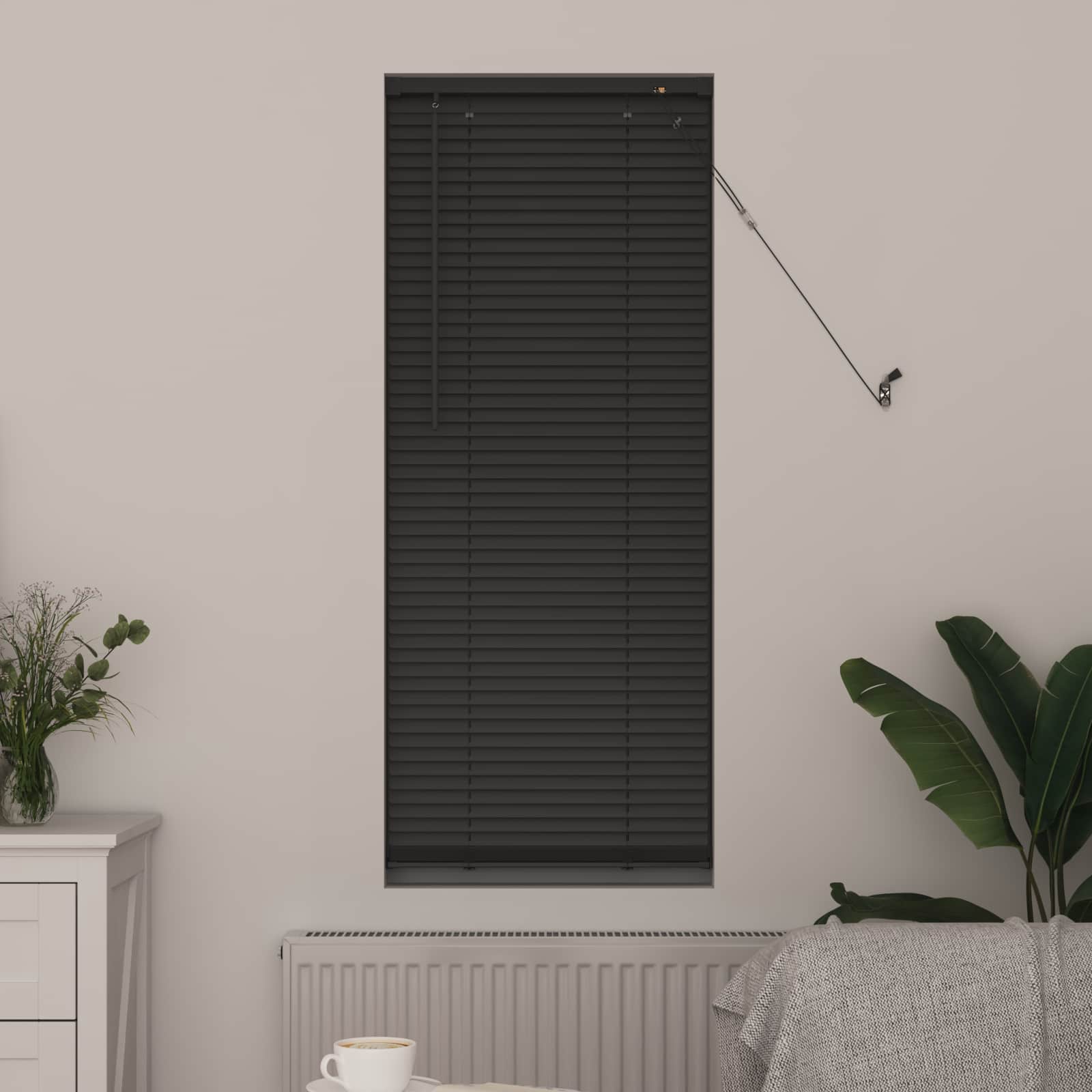 Vidaxl venetiaanse blind verstelbaar zilvergrijs 150 x 60 cm pvc
