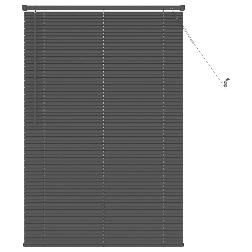 Vidaxl venetiaanse blind verstelbaar zilvergrijs 150 x 70 cm pvc