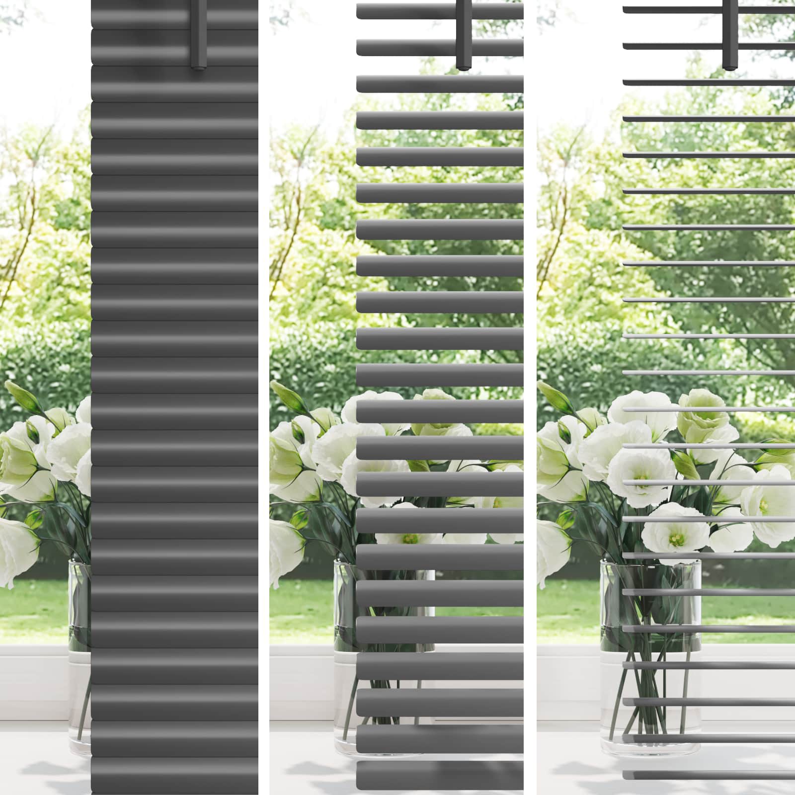 Vidaxl venetiaanse blind verstelbaar zilvergrijs 213 x 110 cm pvc