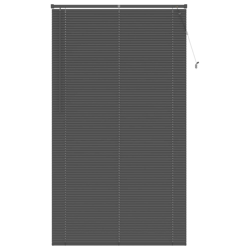 Vidaxl venetiaanse blind verstelbaar zilvergrijs 213 x 120 cm pvc