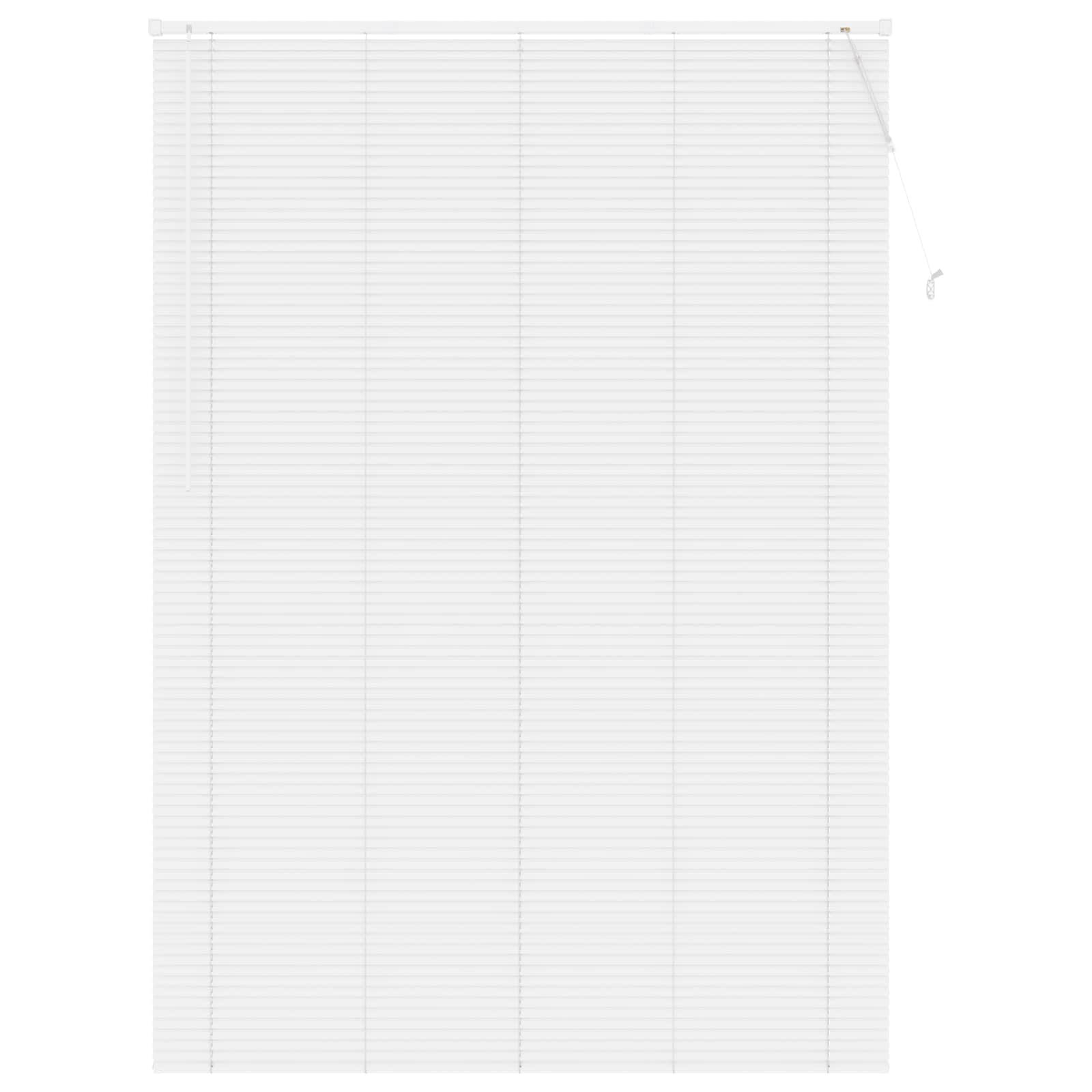 Vidaxl venetiaanse blind verstelbaar wit 213 x 140 cm pvc