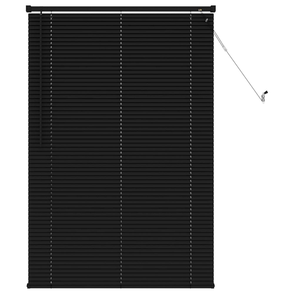 Vidaxl venetiaanse blind verstelbaar zwart 150 x 100 cm pvc