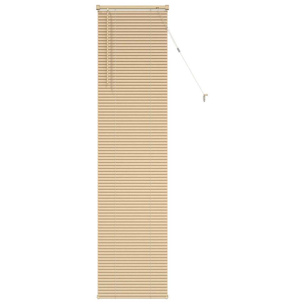 Vidaxl venetiaanse blind lichtbruin met patroon 213 x 60 cm pvc