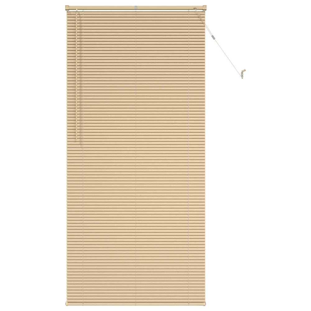 Vidaxl venetiaanse blind lichtbruin met patroon 213 x 90 cm pvc