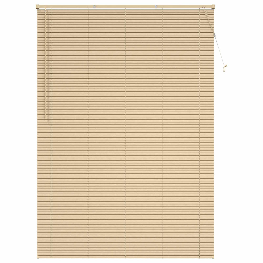 Vidaxl venetiaanse blind lichtbruin met patroon 213 x 150 cm pvc