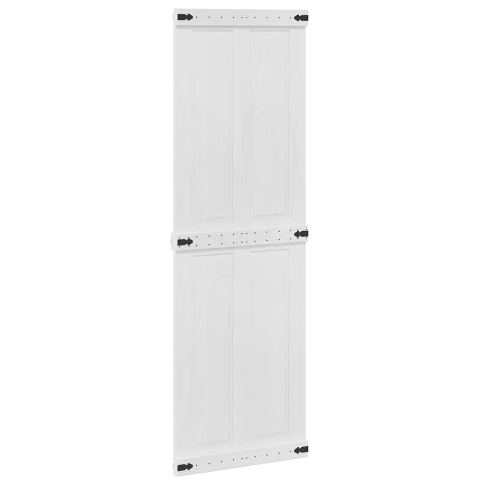 Vidaxl deur corona wit 70 x 210 cm bewerkt hout