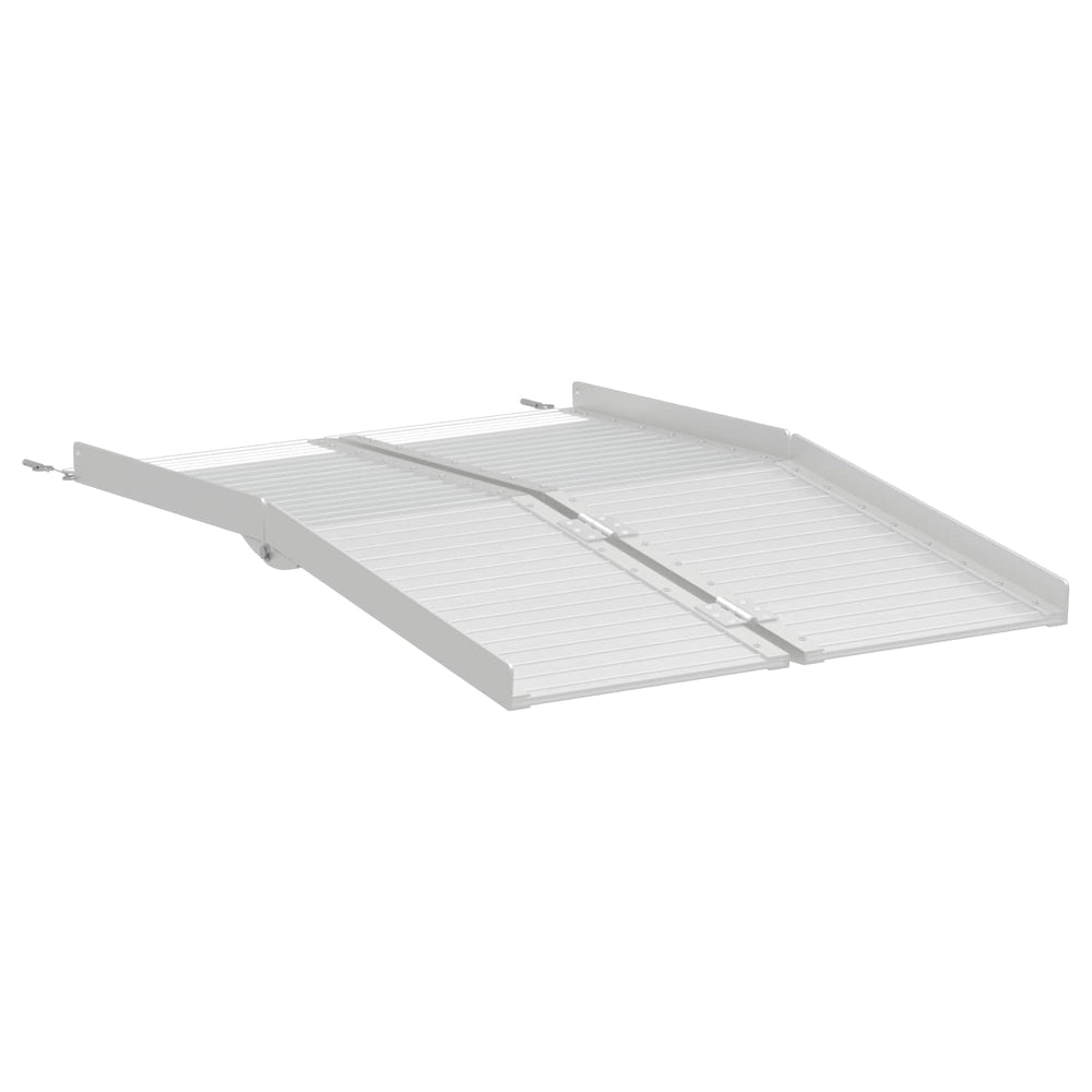 Vidaxl rolstoelhelling 270 kg zilver 92 x 73 x 5 cm aluminium
