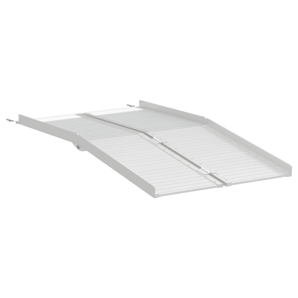 Vidaxl rolstoelhelling 270 kg zilver 92 x 73 x 5 cm aluminium