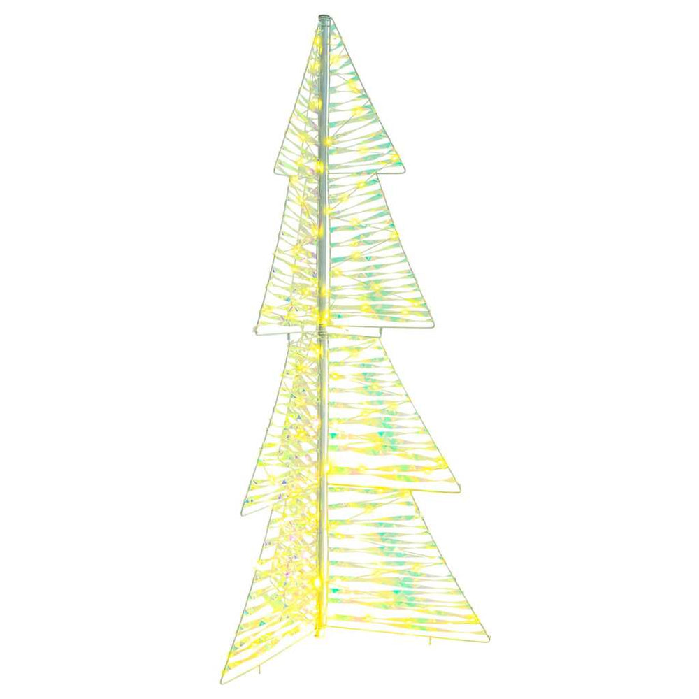 Vidaxl kerstboom met 160 led warmwit 150 cm pet