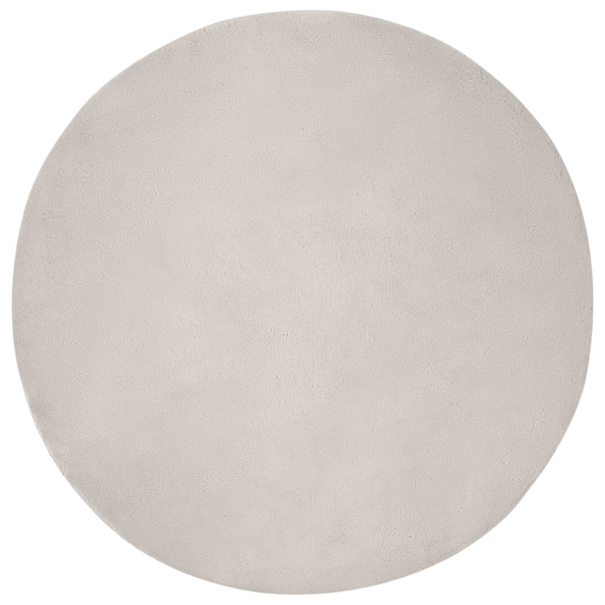 Vidaxl antislip vloerkleed van imitatie konijnenbont olite beige