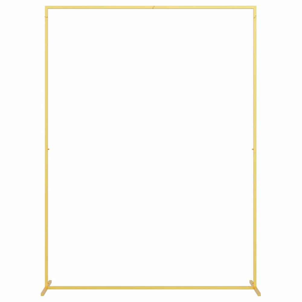 Vidaxl trouwrand goud 150 x 49,5 x 200 cm staal