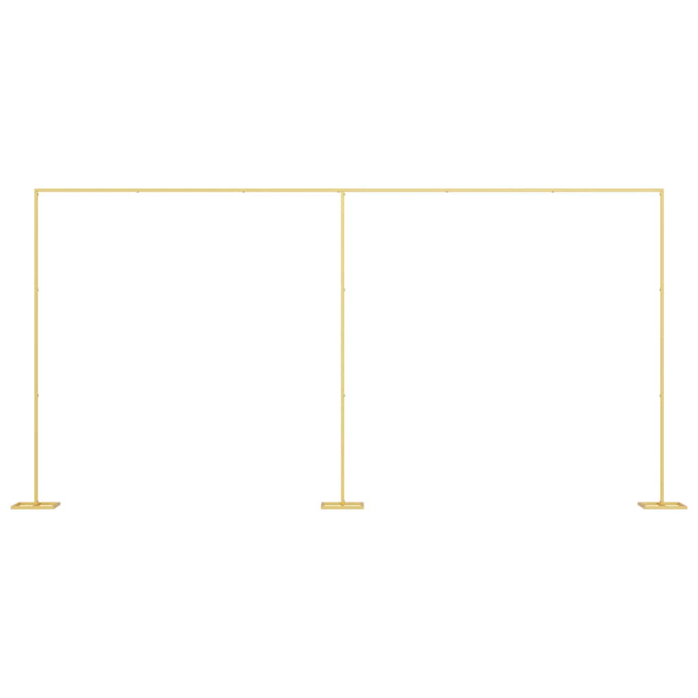 Vidaxl trouwrand goud 657 x 35 x 300 cm staal
