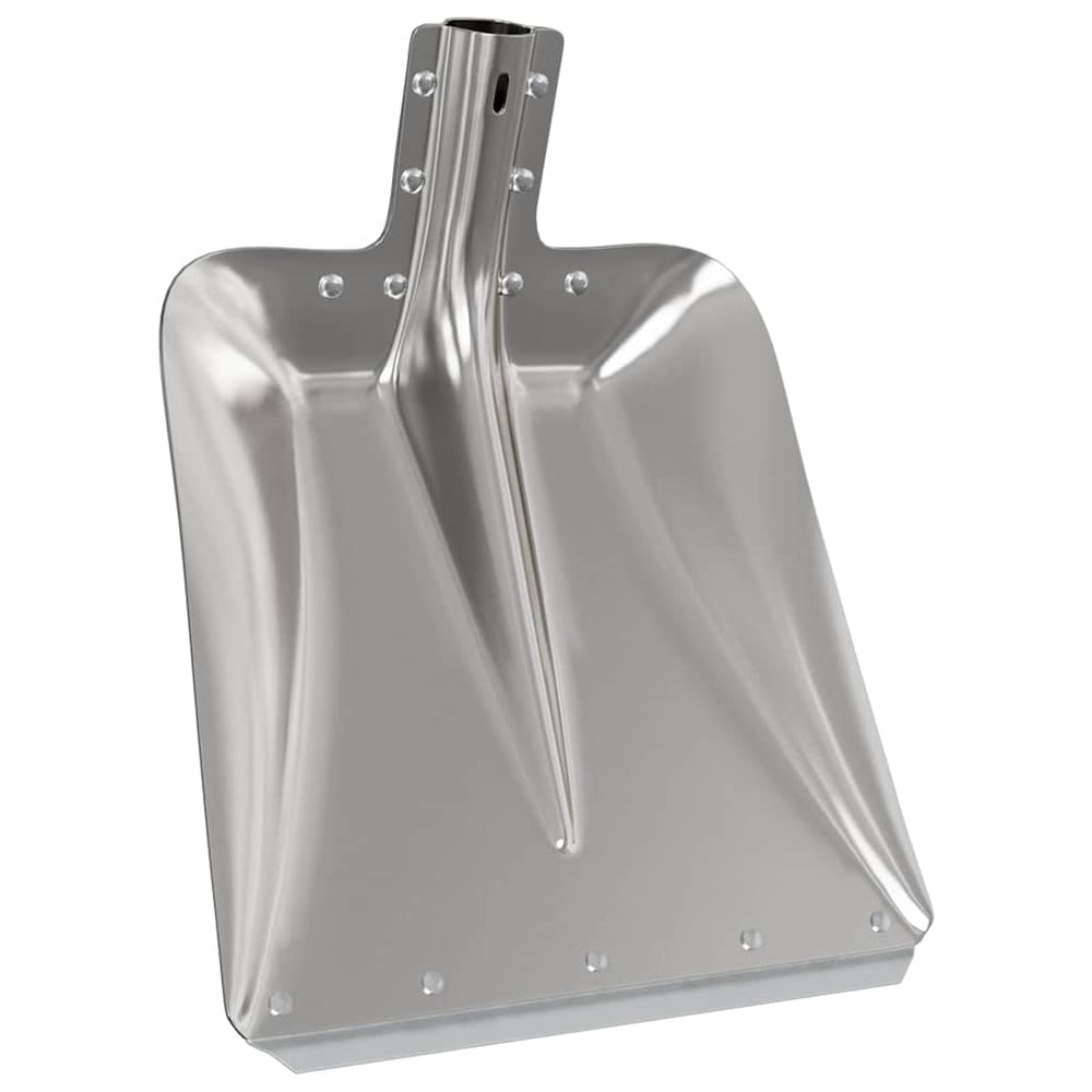 Vidaxl schep hoofd zilver 45 x 38 cm aluminium