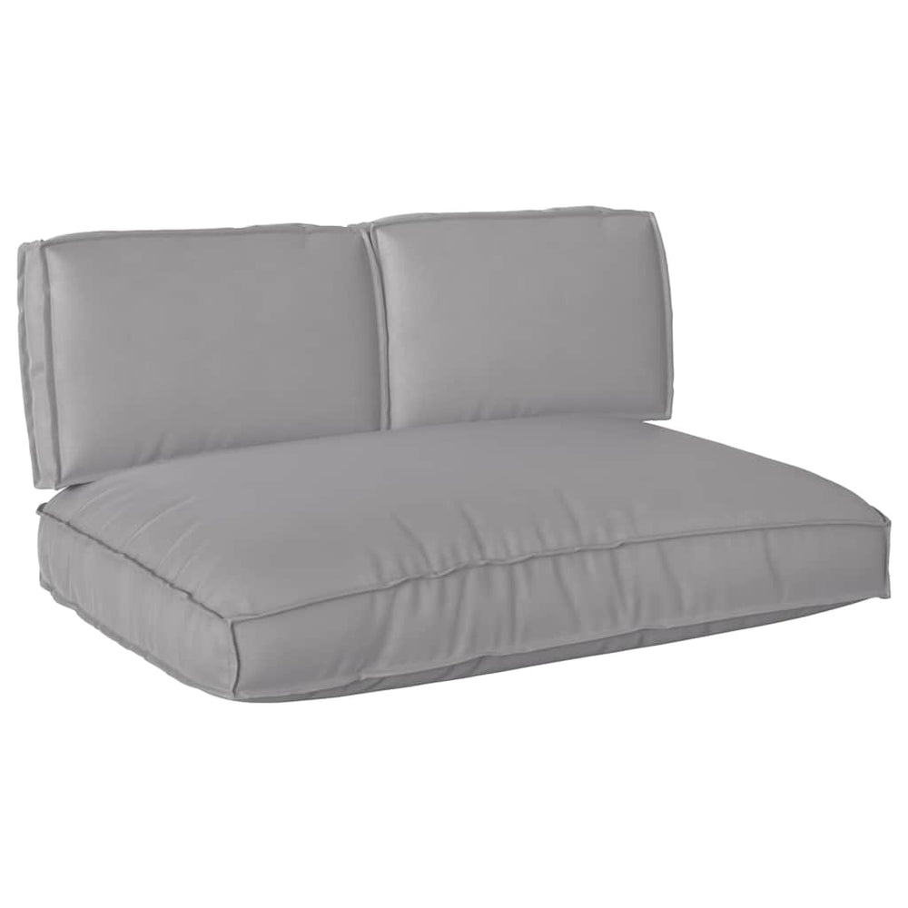 Vidaxl kussen set 3 pcs grijs oxford stof