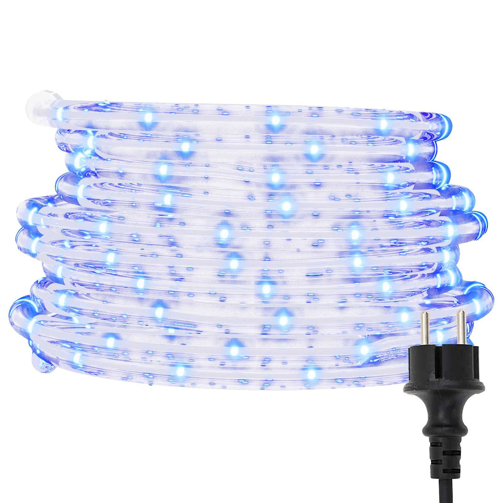 Vidaxl touwenlicht met 2400 led koud wit 100 m pvc