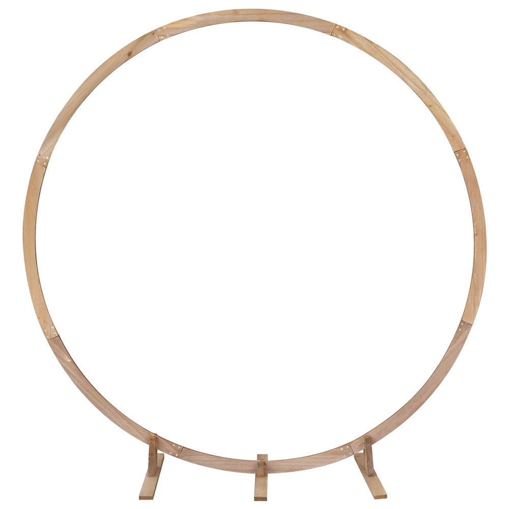 Vidaxl trouwrand licht bruin 224 x 80 x 220 cm massief vurenhout