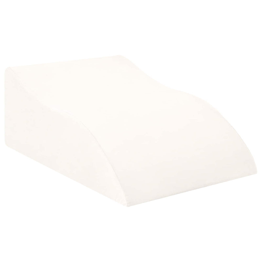 Vidaxl beenkussen wit 68 x 41 x 24 cm