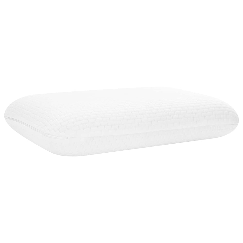Vidaxl slapen kussen effen wit 60 x 40 x 13 cm