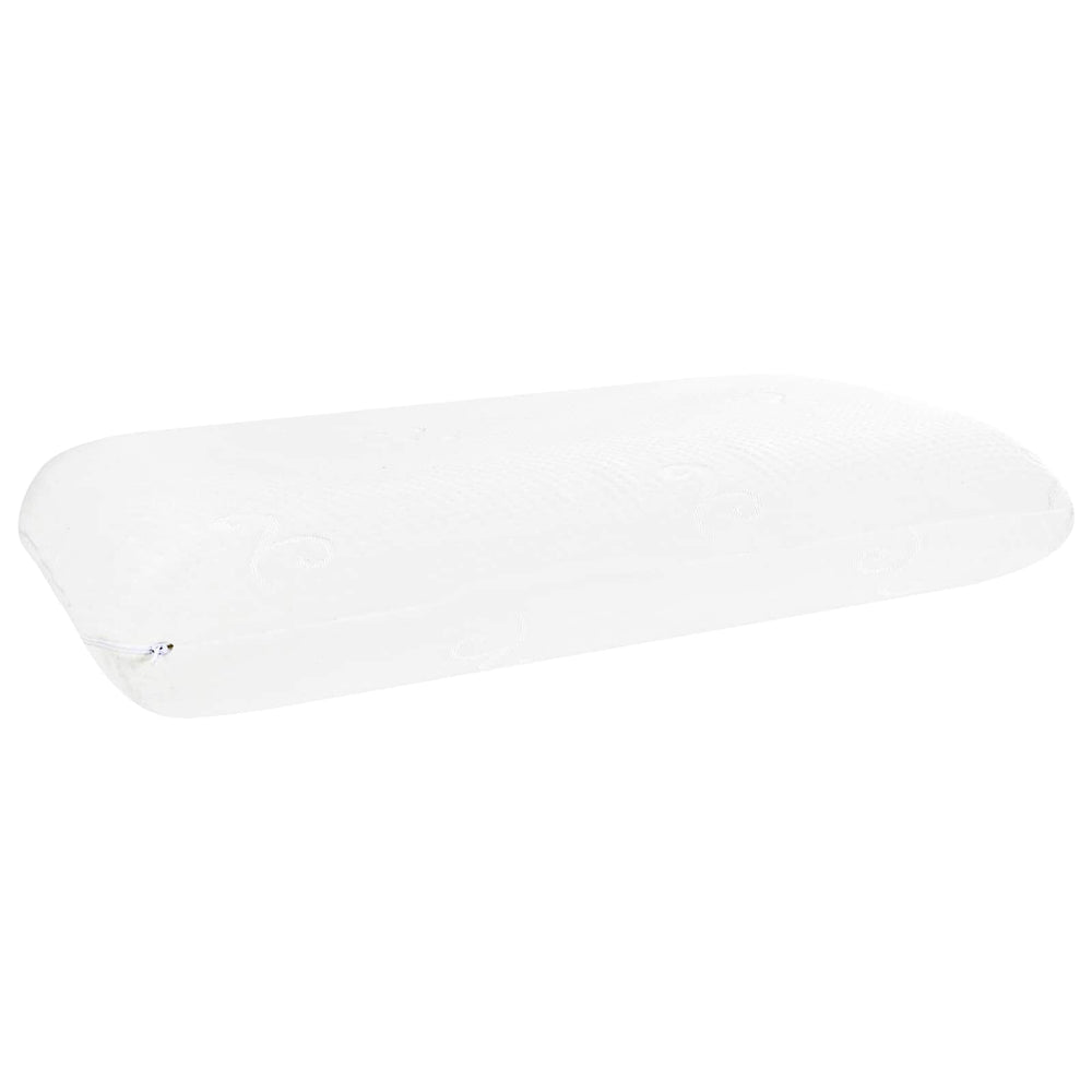 Vidaxl slapen kussen effen wit 74 x 39 x 13 cm