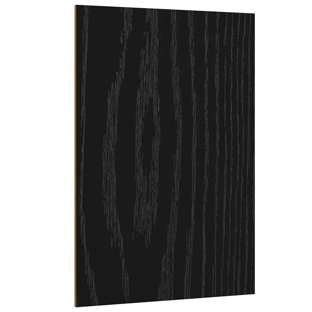 Vidaxl decorpanelen 12 pcs zwart eiken 15 x 21 x 0.27 cm bewerkt hout