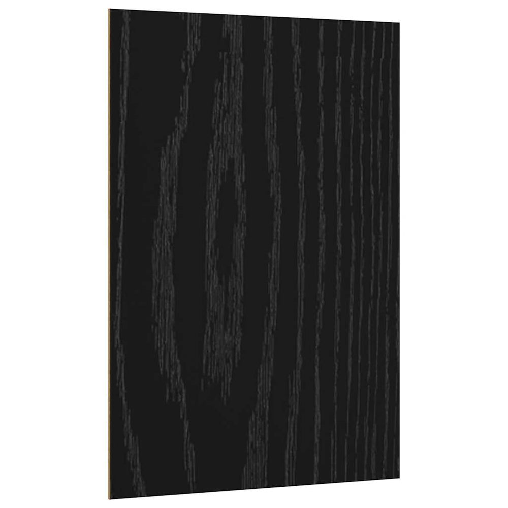 Vidaxl decorpanelen 50 pcs zwart eiken 21 x 30 x 0,27 cm bewerkt hout