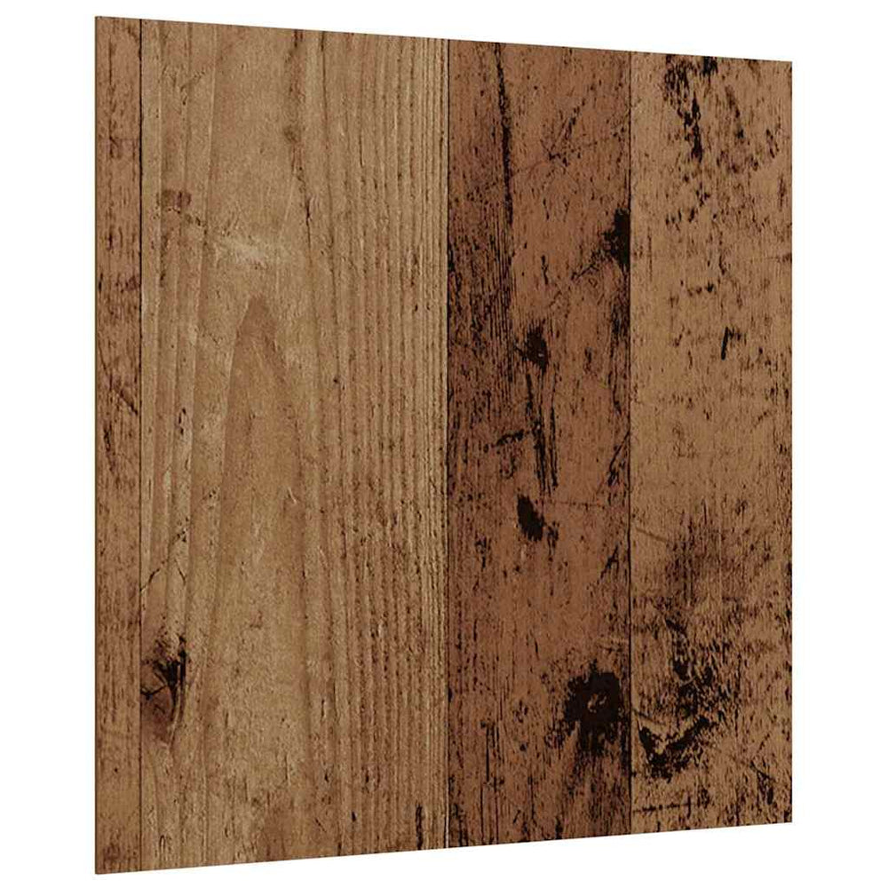 Vidaxl decorpanelen 50 pcs oudhout 30 x 30 x 0,27 cm bewerkt hout